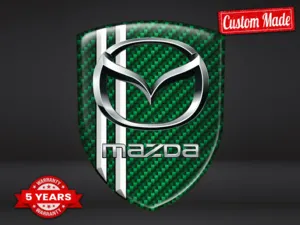 Mazda Logosticker Business Sportlich Stern Minimalistisch